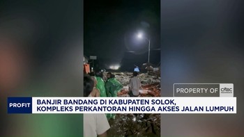 Banjir Bandang di Kabupaten Solok, Kompleks Perkantoran hingga Akses Jalan Lumpuh