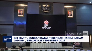 BEI Siap Turunkan Batas Terendah Harga Saham Jadi Rp1