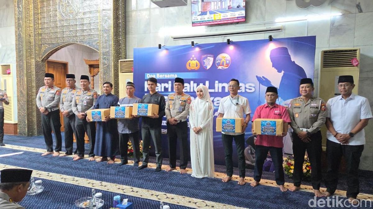 Jelang HUT ke-71 Lalu Lintas, Korlantas Gelar Doa Bersama dan Santuni Yatim Piatu