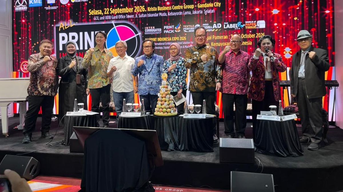 Pameran Industri Percetakan ALLPrint Indonesia 2026 Digelar Oktober di JIExpo