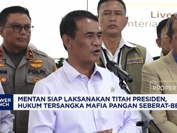 Mentan Siap Laksanakan Titah Presiden, Hukum Tersangka Mafia Pangan