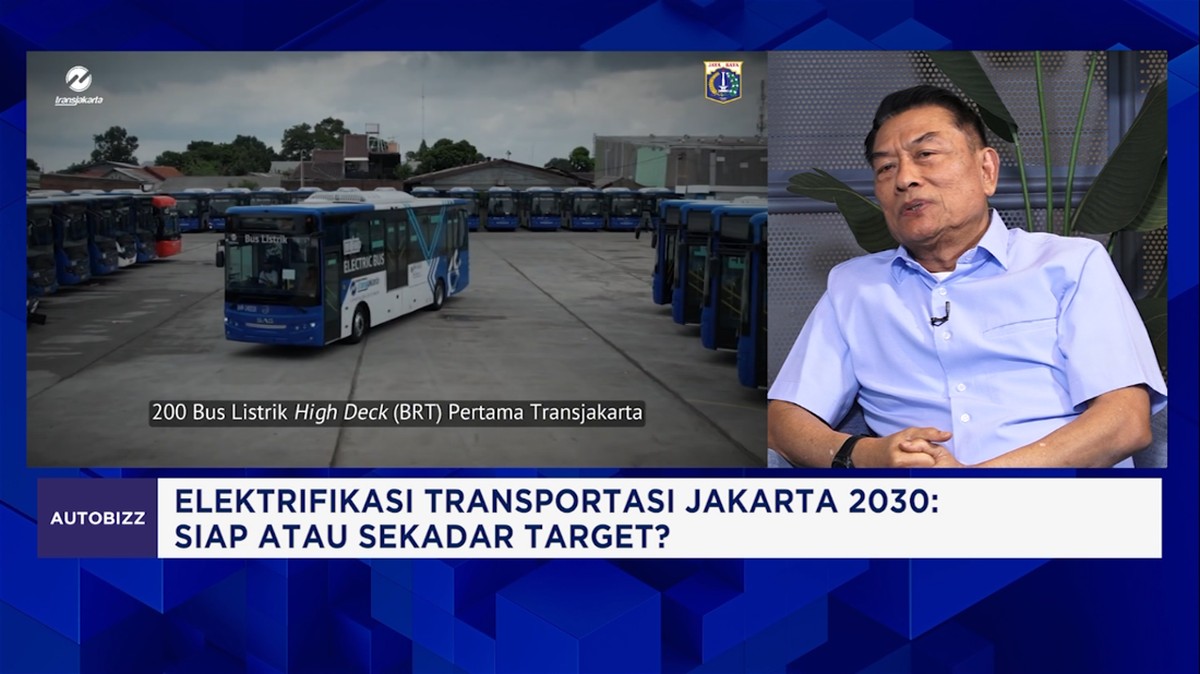 Video:Moeldoko Ungkap Tantangan-Peluang Jakarta Punya 100% Bus Listrik