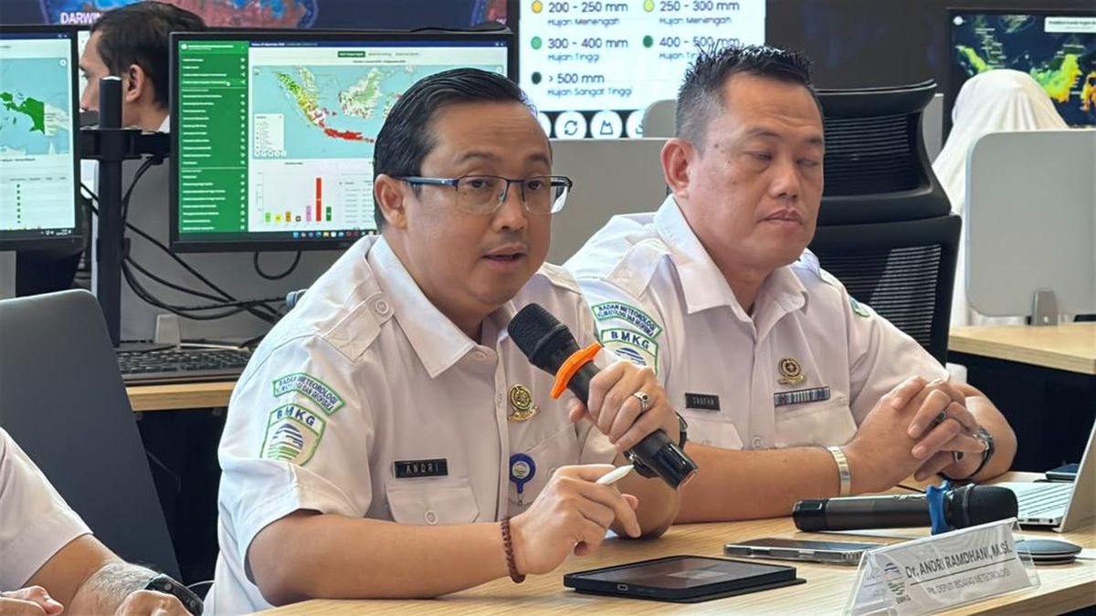 BMKG Petakan Daerah Rawan Bencana Saat Puncak Musim Hujan