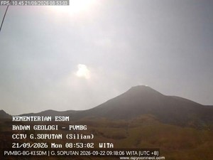 Status Gunung Soputan Level II, Waspada Leleran Lava-Awan Panas
