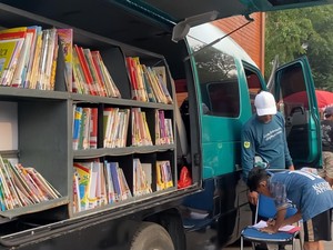 Cara Pemkab Bogor Dekatkan Literasi ke Warga di CFD