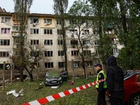 Potret Drone Rusia Menghantam Kyiv saat Zelensky Mau Temui Trump