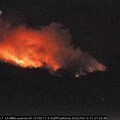 Flames from the Dome Fire, a wildfire burning in Yosemite National Park, illuminating the night in California, US, September 16, 2026, in this still image taken from video.   ALERTCalifornia | UC San Diego/Handout via REUTERS    THIS IMAGE HAS BEEN S