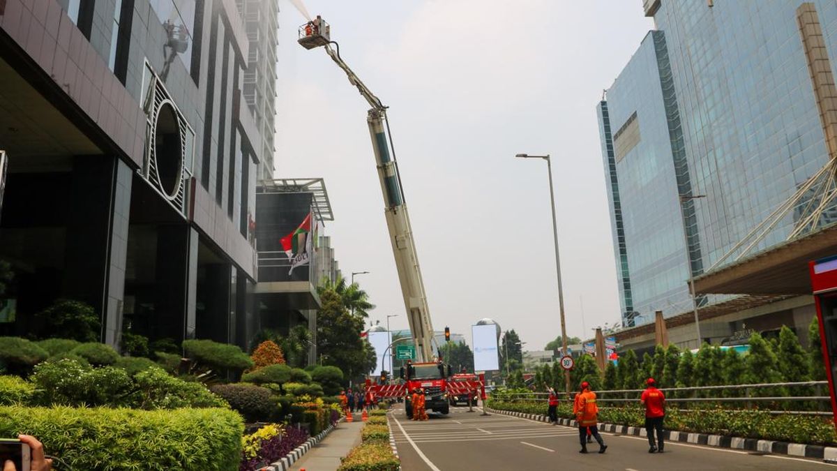 Gelar Fire Drill di SCBD, Artha Graha Uji Prosedur Evakuasi Darurat