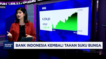 BI Tahan Suku Bunga, Rupiah Menguat & IHSG Melesat Hingga 1,6%
