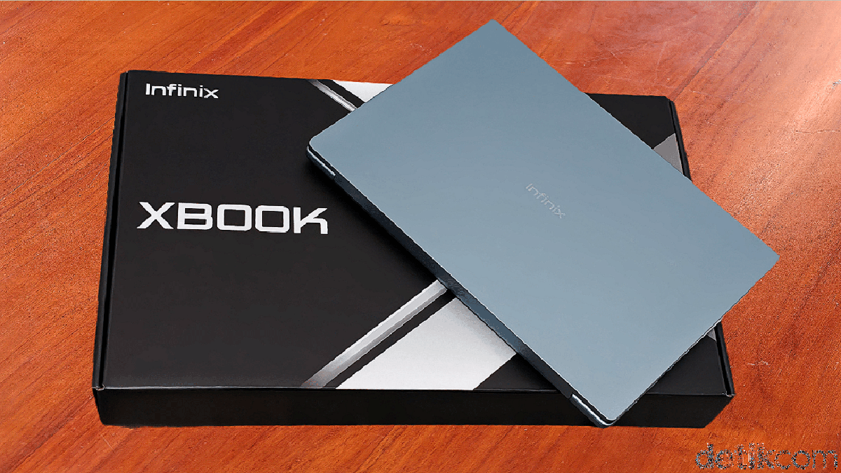 Melihat Infinix Xbook 14 Neo, Laptop 1,2 Kg Harga Rp 7,9 Juta