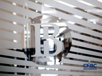 Logo Bank Indonesia (BI). (CNBC Indonesia/Muhammad Sabki)
