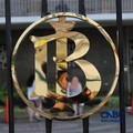 Logo Bank Indonesia (BI). (CNBC Indonesia/Muhammad Sabki)