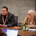 Menteri Komunikasi dan Digital Meutya Hafid saat bertemu Baszucki di kantor pusat Roblox di Silicon Valley, Amerika Serikat, Selasa (22/9/2026). (Dok. Kementerian Komdigi)