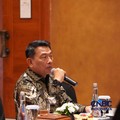 Moeldoko kembali terpilih sebagai Ketum Periklindo dalam Musyawarah Nasional (Munas) Periklindo 2026 yang digelar di Jakarta, Selasa (22/9/2026). (CNBC Indonesia/Ferry Sandi)