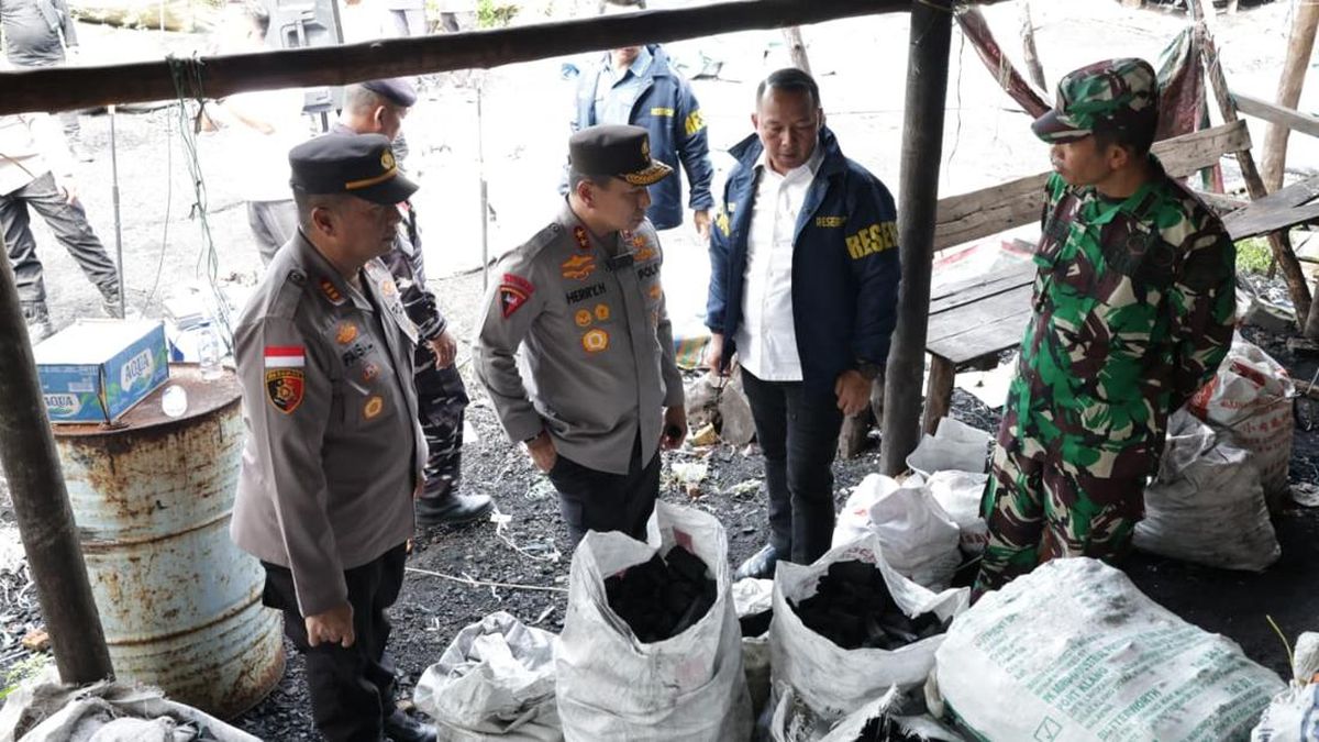 114 Ton Arang di Pabrik Ilegal Pulau Rupat Akan Dikirim ke Malaysia