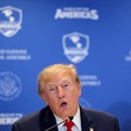 Presiden AS Donald Trump menghadiri acara Shield of the Americas di sela-sela Sidang Majelis Umum PBB (UNGA) ke-81 di New York City, AS, pada 22 September 2026. (REUTERS/Kylie Cooper)