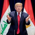 Presiden AS Donald Trump mengikuti pertemuan multilateral dengan para pemimpin dari Dewan Kerja Sama Teluk (GCC)yang mencakup Uni Emirat Arab (UEA), Qatar, Bahrain, Kuwait, dan Omanselama Sidang Majelis Umum PBB (UNGA) ke-81 di New York City, AS, pad