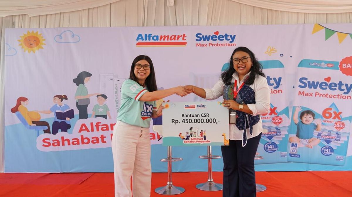 Program Alfamart Sahabat Posyandu Jangkau 8.400 Ibu dan Anak di 84 Lokasi