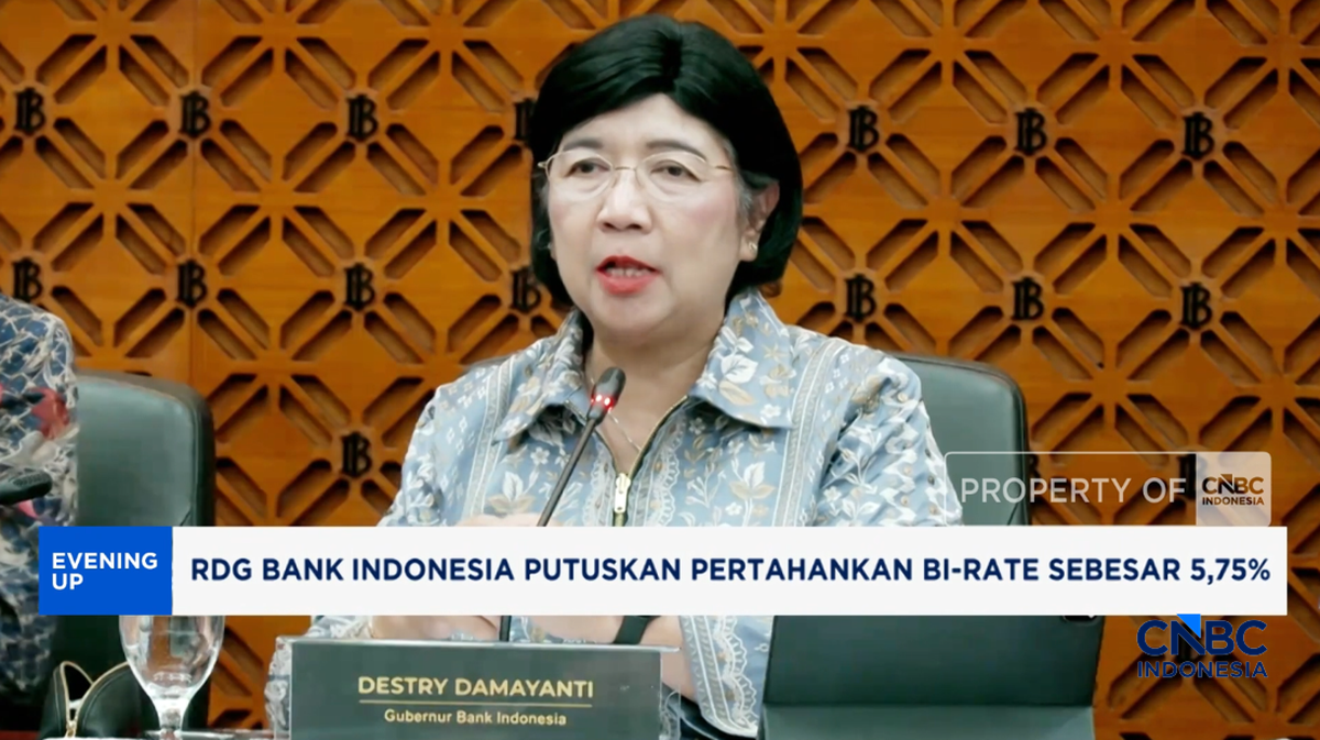 Video:RDG BI Putuskan Pertahankan BI-Rate Sebesar 5,75%