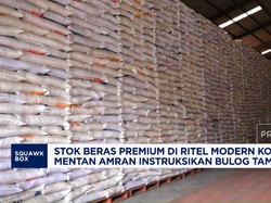Stok Beras Premium di Ritel Modern Kosong, Bulog Tambah Pasokan