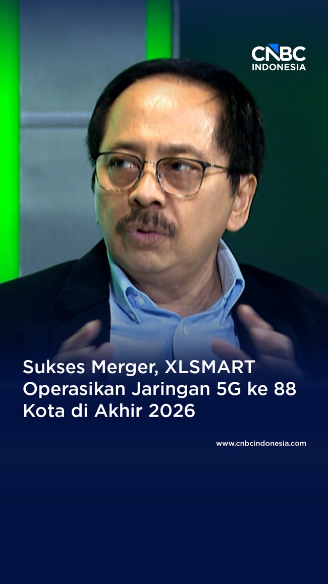 Sukses Merger, XLSMART Oprasikan Jaringan 5G Untuk 88 Kota di Akhir 2026