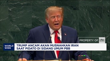 Trump Ancam Akan Musnahkan Iran Saat Pidato di Sidang Umum PBB