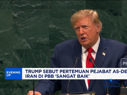 Trump Sebut Pertemuan Pejabat As-Delegasi Iran di PBB 'Sangat Baik'