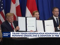 Trump Teken Kesepakatan Pemimpin Greenland & Denmark di PBB