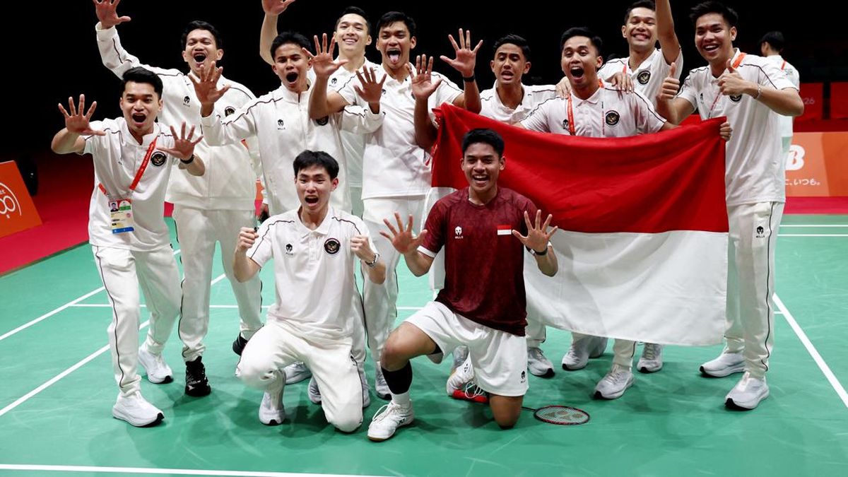 Tim Badminton Putra RI Akhiri 28 Tahun Puasa Emas Asian Games — NadiKabar.com