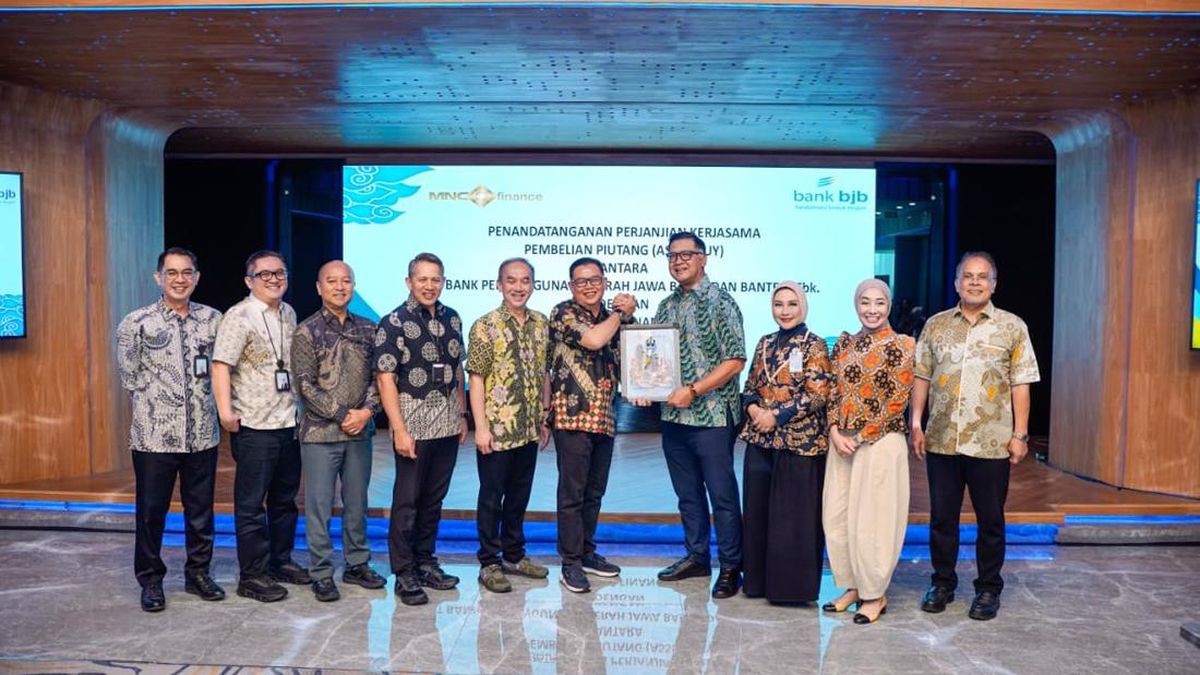 bank bjb dan MNC Finance Kerja Sama Asset Buy Rp 100 Miliar