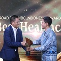 Chief Executive Officer Bamed, Yassin Yanuar Mohammad menerima penghargaan dalam acara Road To CNBC Indonesia Awards di Jakarta, Kamis (24/9/2026). (CNBC Indonesia/Faisal Rahman)