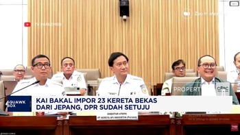 KAI Bakal Impor 23 Kereta Bekas dari Jepang, DPR Sudah Setuju