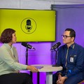 Kepala Badan Pengelola Keuangan Haji (BPKH), Fadlul Imansyah (Kanan) saat menghadiri Cuap-Cuap Cuan di Jakarta, Kamis (24/9/2026). (CNBC Indonesia/Maikel Jefriando)