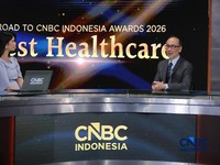 Konsultan Obstetri dan Ginekologi RS Abdi Waluyo, Sigit Pramono menyampaikan pemaparan dalam Road To CNBC Indonesia Awards 2026 kategori Best Healthcare di Jakarta, Kamis (24/9/2026). (CNBC Indonesia/Faisal Rahman)