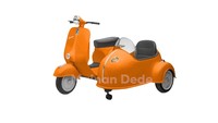  Anak Kebanyakan Main Gadget? Ajak Main di Luar dengan Vespa Mainan Aki Ini 
