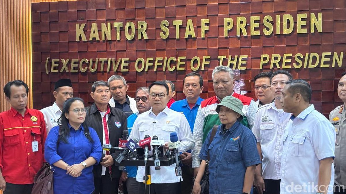 Dudung Temui Perwakilan Buruh di Istana: Presiden Memberikan Perhatian Khusus