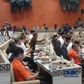 Rapat Kerja semua Mitra Komisi V dengan Menteri di DPR, Kamis (25/9/26). (CNBC Indonesia/Ferry)