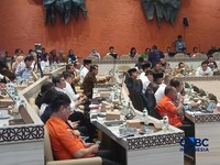 Rapat Kerja semua Mitra Komisi V dengan Menteri di DPR, Kamis (25/9/26). (CNBC Indonesia/Ferry)