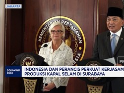 RI-Prancis Perkuat Pertahanan, Produksi Kapal Selam di Surabaya