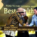 Sanga Sanga Diganjar Penghargaan "Best Herbal Wellness Brand"