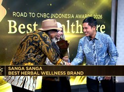 Sanga Sanga Diganjar Penghargaan "Best Herbal Wellness Brand"