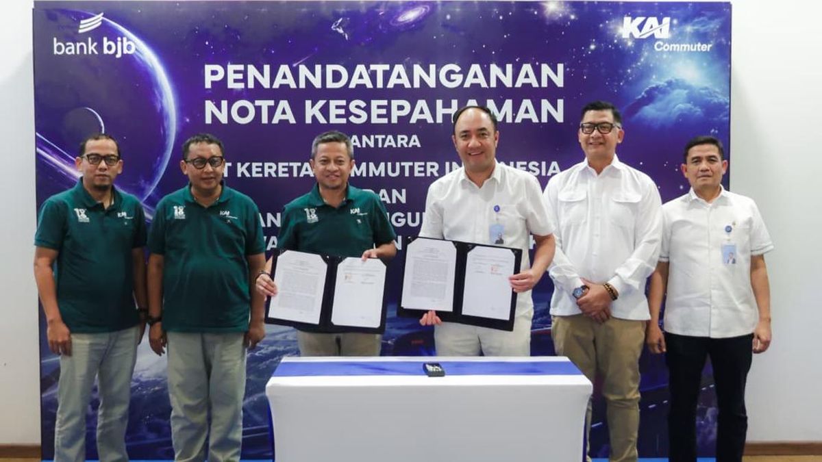 Sinergi bank bjb-KAI Commuter Integrasikan Ekosistem Pembayaran Digital