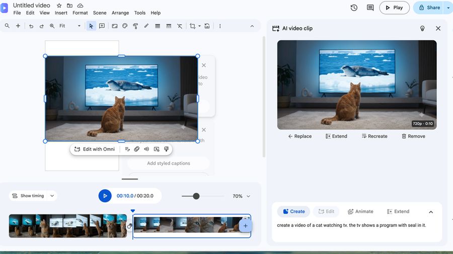 Tangkapan layar Google Video