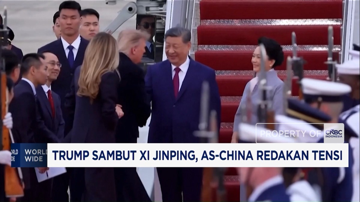 Video: Trump Sambut Xi Jinping, AS-China Redakan Tensi