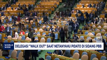 Delegasi Walk Out Saat Netanyahu Pidato di PBB