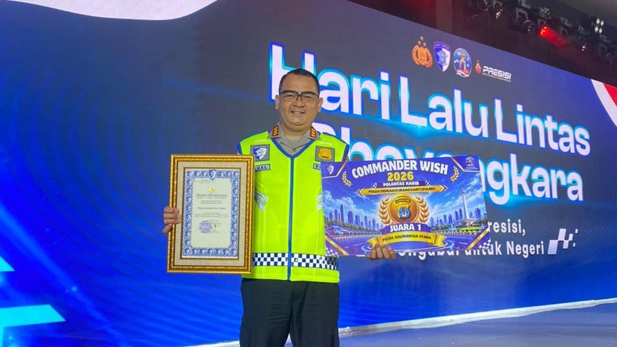Ditlantas Polda Kaltara Raih Tiga Penghargaan di HUT ke-71 Lalu Lintas — NadiKabar.com