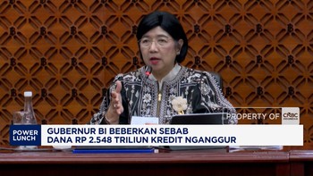 Gubernur BI Beberkan Sebab Dana Rp 2.548 Triliun Kredit Nganggur