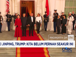 Jamu Xi Jinping, Trump: Kita Belum Pernah Seakur Ini