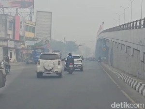Kabut Asap Pekat Kembali Selimuti Palembang!