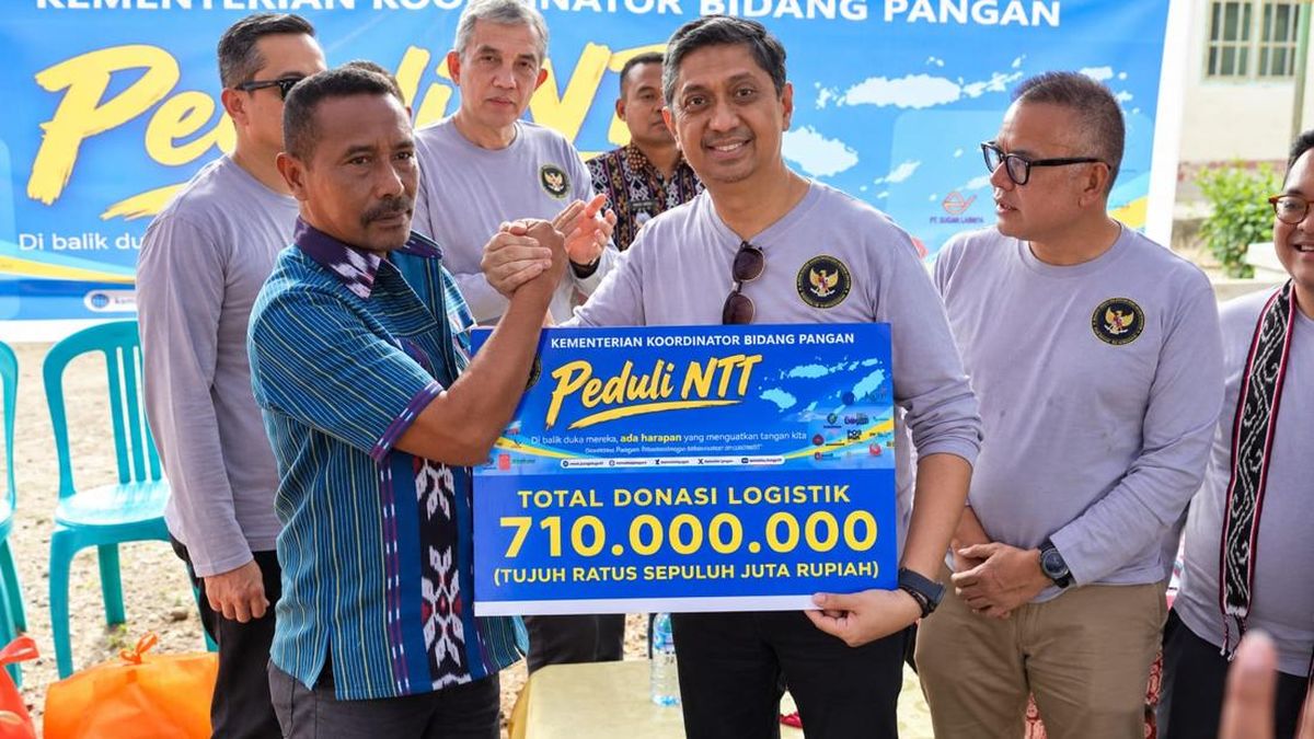 Kemenko Pangan &amp; Mitra Salurkan Rp 1,7 M ke Warga Terdampak Bencana NTT — NadiKabar.com